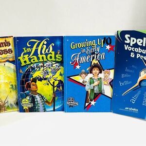 ABEKA CIRRICULUM LEARNING BOOKS TEXTBOOKS SCHOOL HISTORY VOCABULARY POETRY